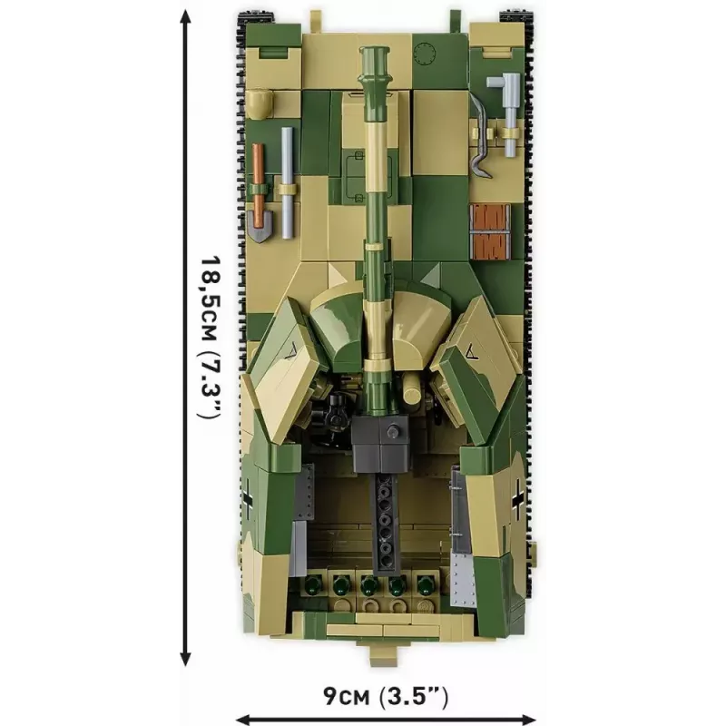 Cobi blokų rinkinys SD.KFZ.124 Wespe, 860 dalių