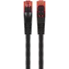 Goobay 55434 RJ-45 Cat6 tinklo kabelis 20 m juodas