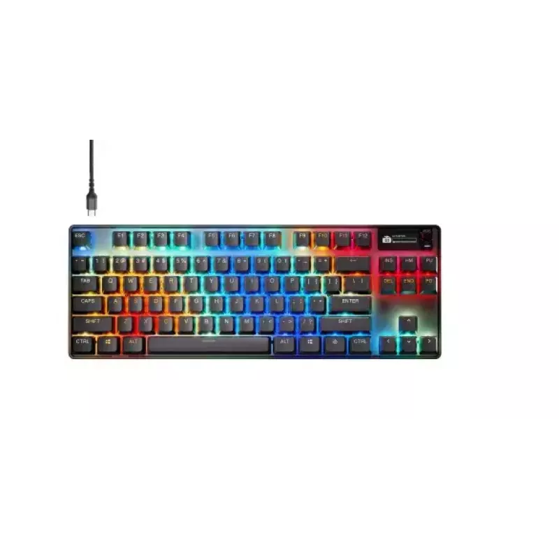Steelseries APEX PRO TKL GEN 3 klaviatūra žaidimams USB US anglų juoda