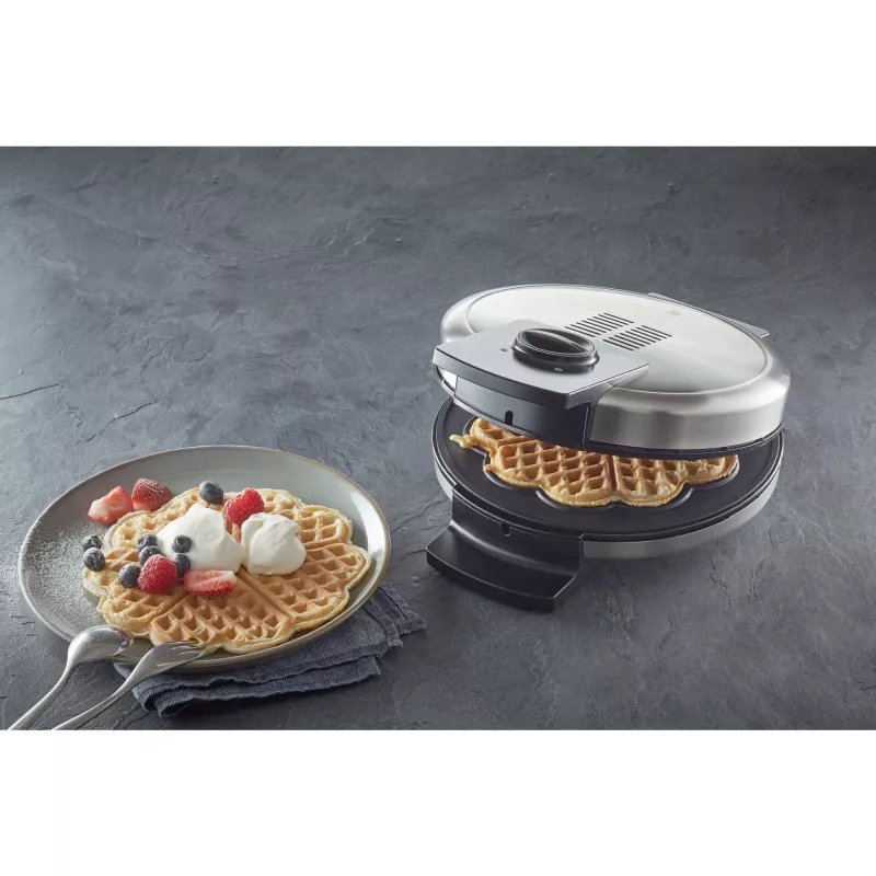 WMF Lono 04.1521.0011 vaflinė 5 vafliai 900 W Juoda, Chromas