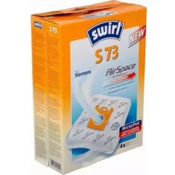 Dulkių maišelis Swirl S 73 AirSpace Universal (4 vnt.)