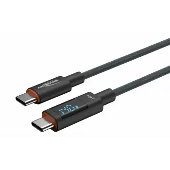USB-C laidas Ansmann 1700-0176 USB 2.0 1,2 m anglies spalvos