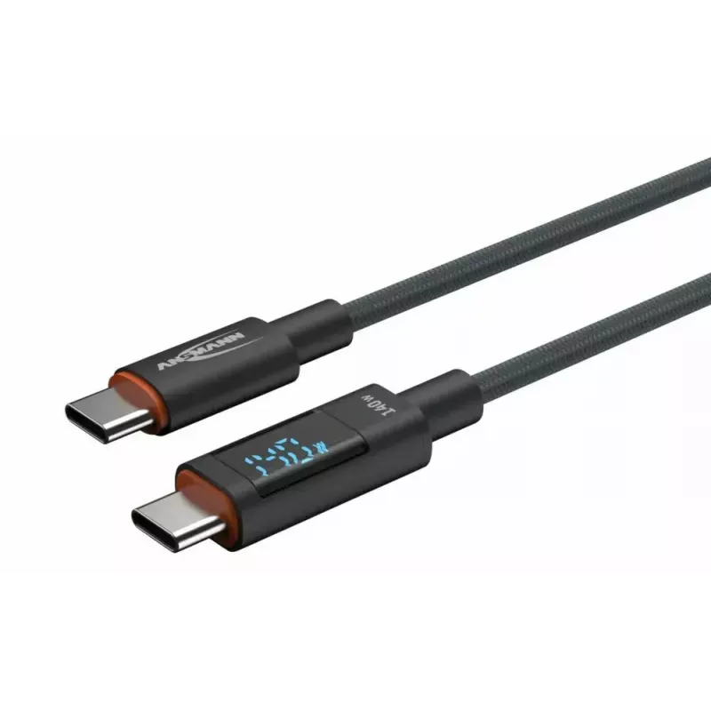 USB-C laidas Ansmann 1700-0176 USB 2.0 1,2 m anglies spalvos