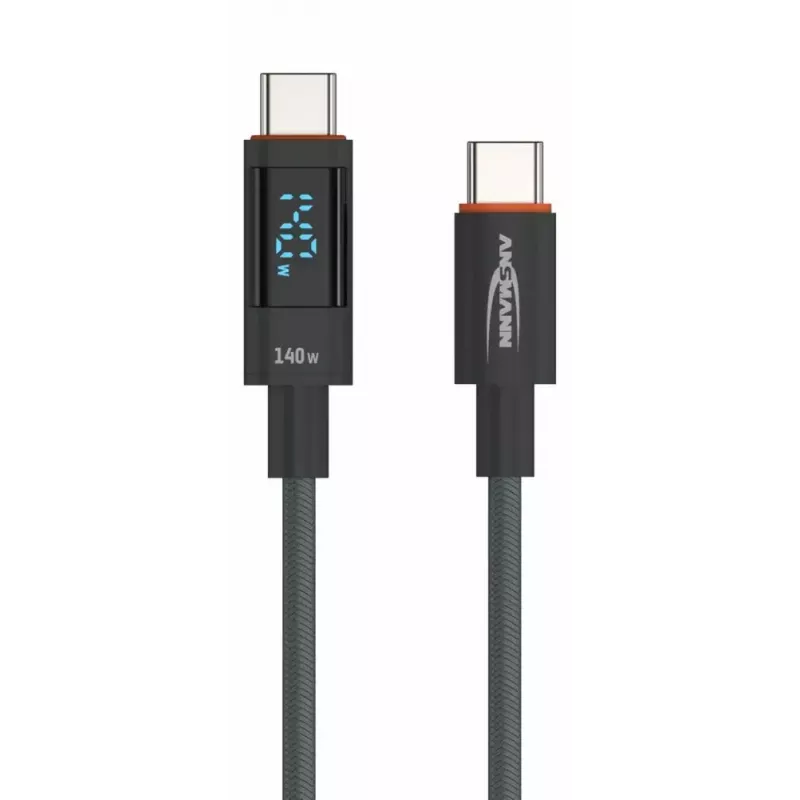 USB-C laidas Ansmann 1700-0176 USB 2.0 1,2 m anglies spalvos