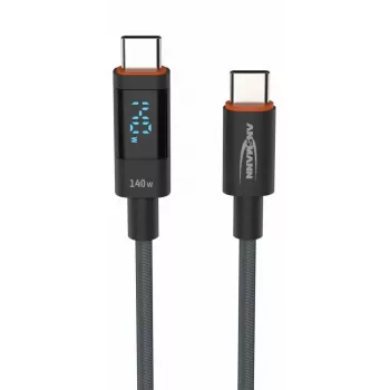 USB-C laidas Ansmann 1700-0176 USB 2.0 1,2 m anglies spalvos