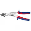 Tiesios žirklės plienui Knipex 90 55 280, pjovimo geba 1,2 mm