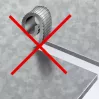 Tiesios žirklės plienui Knipex 90 55 280, pjovimo geba 1,2 mm