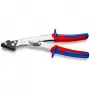 Tiesios žirklės plienui Knipex 90 55 280, pjovimo geba 1,2 mm