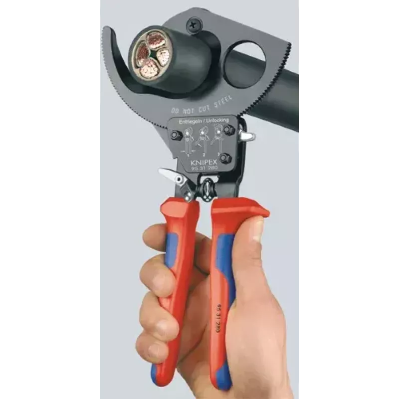 Šoniniai pjaustytuvai Knipex 95 31 250
