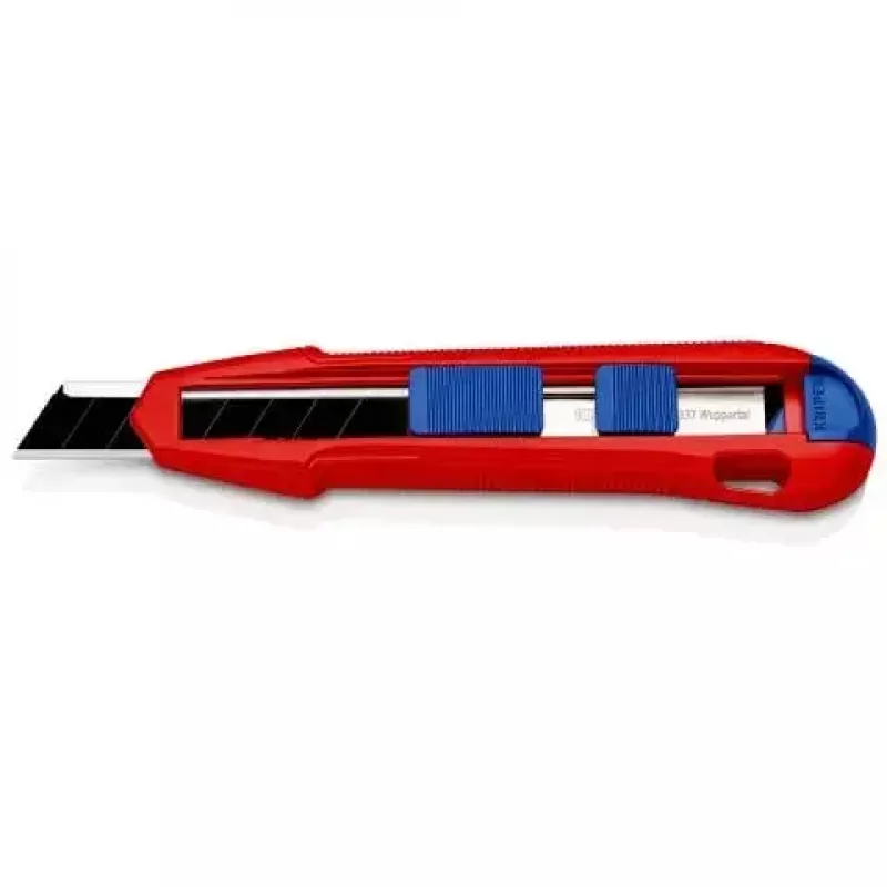 Pjovimo peilis su lūžtančiais ašmenimis Knipex CutiX® Black Blue Red
