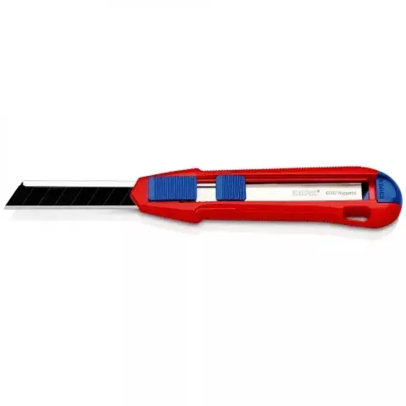 Pjovimo peilis su lūžtančiais ašmenimis Knipex CutiX® Black Blue Red