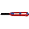 Pjovimo peilis su lūžtančiais ašmenimis Knipex CutiX® Black Blue Red