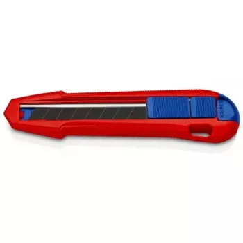 Pjovimo peilis su lūžtančiais ašmenimis Knipex CutiX® Black Blue Red