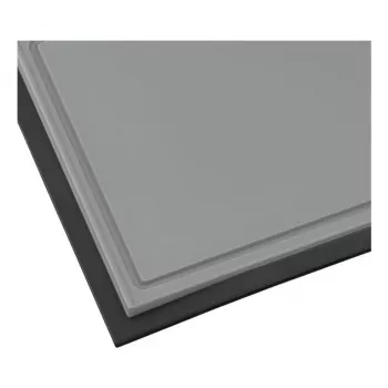 Pjaustymo lenta WMF Touch 32 x 20 cm plastikinė su nerūdijančio plieno rankena juoda/pilka