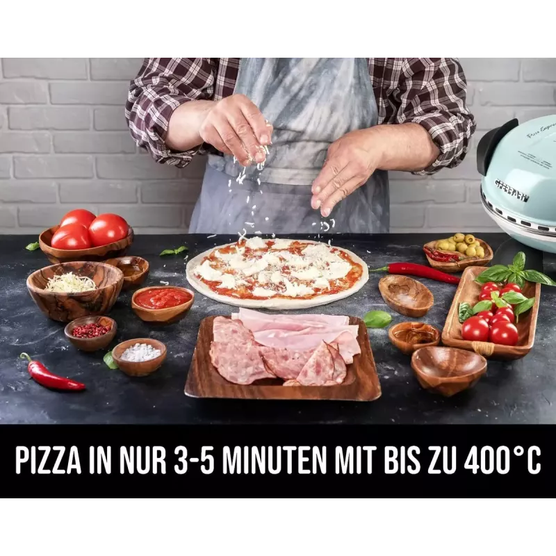 Elektrinė picos krosnelė G3FERRARI PizzaOven Express Delizia mėlyna G1000613 1200W