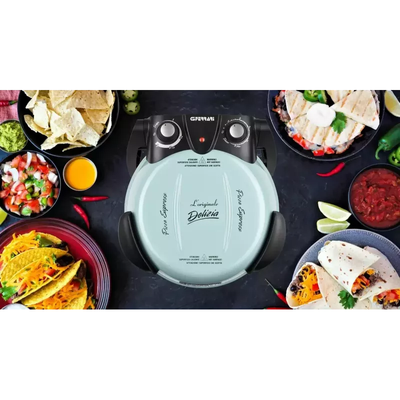 Elektrinė picos krosnelė G3FERRARI PizzaOven Express Delizia mėlyna G1000613 1200W