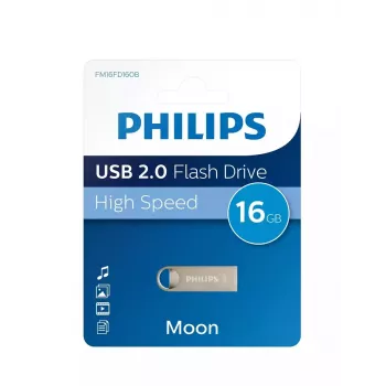 Philips FM16FD160B USB atmintukas 16 GB USB Type-A 2.0 sidabrinis