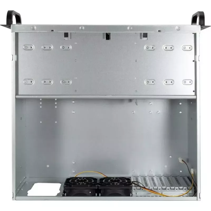 Serverio korpusas Inter-Tech 4U 40240 Rack juodas, pilkas