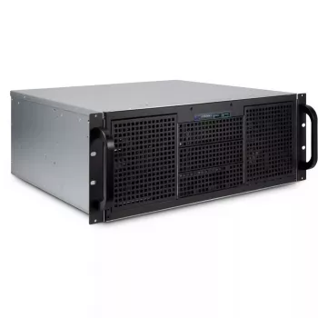 Serverio korpusas Inter-Tech 4U 40240 Rack juodas, pilkas