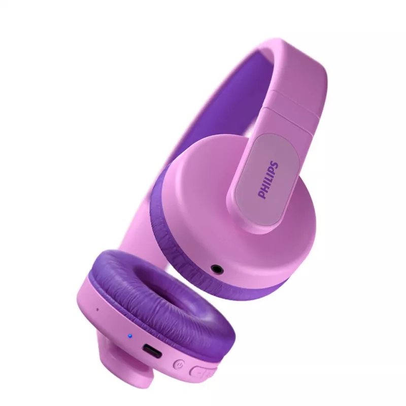 Philips TAK4206PK/00 belaidės ausinės vaikams, rožinės spalvos