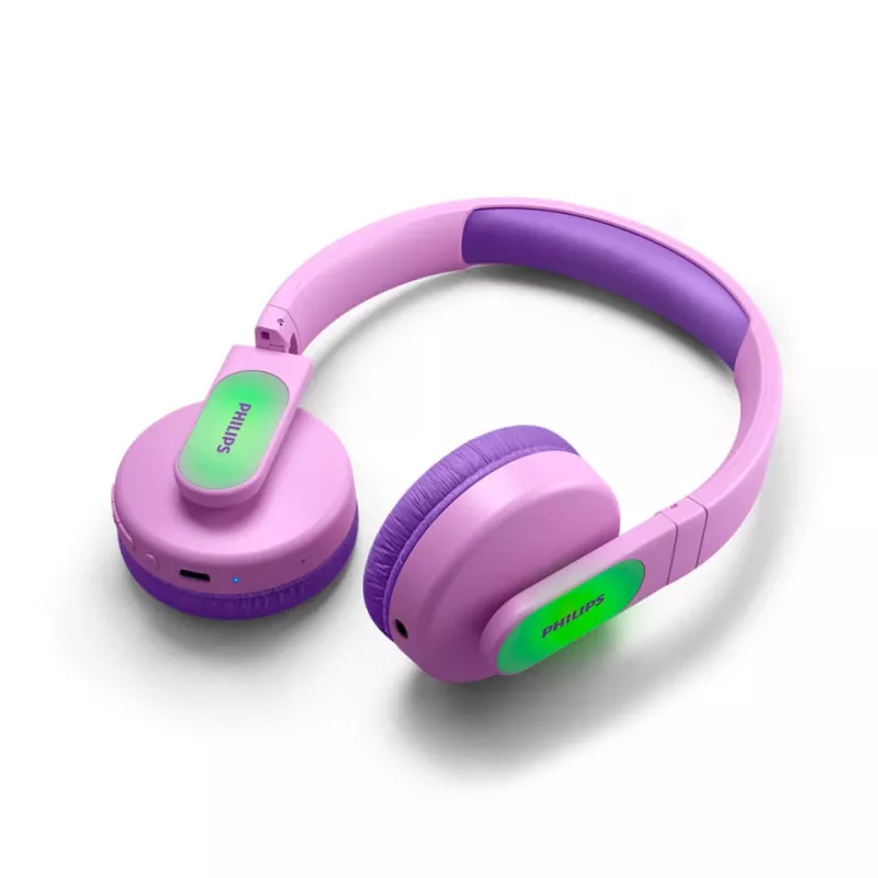 Philips TAK4206PK/00 belaidės ausinės vaikams, rožinės spalvos