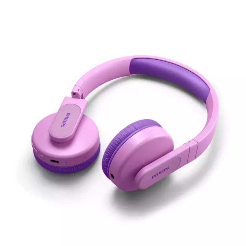 Philips TAK4206PK/00 belaidės ausinės vaikams, rožinės spalvos