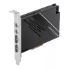ASUS USB4 PCIe Gen4 kortelė – dviejų USB4 prievadų adapteris su DisplayPort 1.4