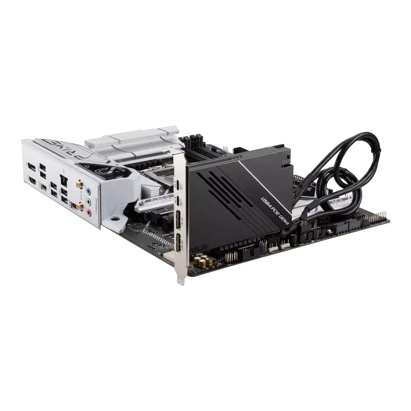 ASUS USB4 PCIe Gen4 kortelė – dviejų USB4 prievadų adapteris su DisplayPort 1.4