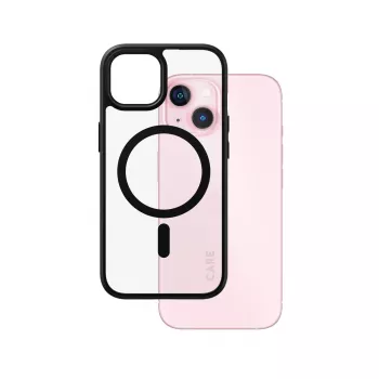Dėklas PanzerGlass CARE by Flagship Case Skaidrus Urban Combat Black MagSafe iPhone 15
