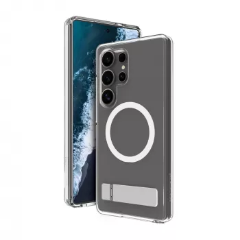 dbramante1928 Iceland Pro Qi2 Kick mobiliojo telefono dėklas 17,3 cm (6,8 colio) permatomas