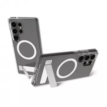 dbramante1928 Iceland Pro Qi2 Kick mobiliojo telefono dėklas 17,3 cm (6,8 colio) permatomas