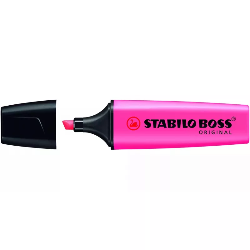 Žymeklis STABILO BOSS ORIGINAL kaltinis antgalis Rožinė