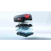Bosch Serie 8 BBS8214 belaidis dulkių siurblys 2-in-1 (lazdinis/rankinis), 18V, 4 Ah, 65 min., baltas