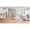 Bosch Serie 8 BBS8214 belaidis dulkių siurblys 2-in-1 (lazdinis/rankinis), 18V, 4 Ah, 65 min., baltas