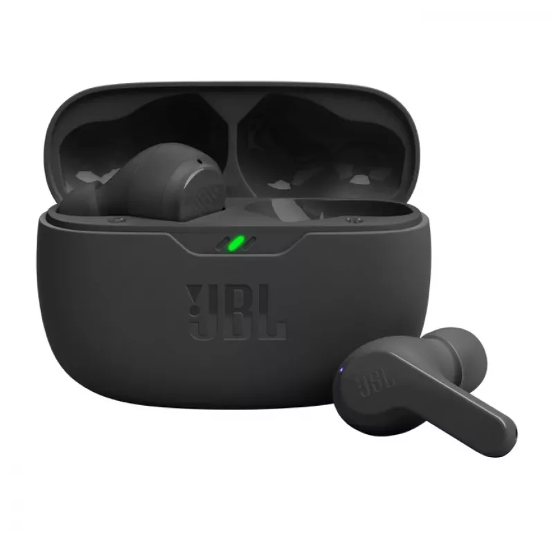 JBL Wave Beam belaidės ausinės TWS į ausis, juodos