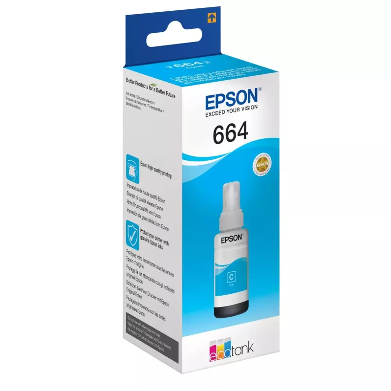 Epson 664 Ecotank rašalo butelis cian (70 ml)