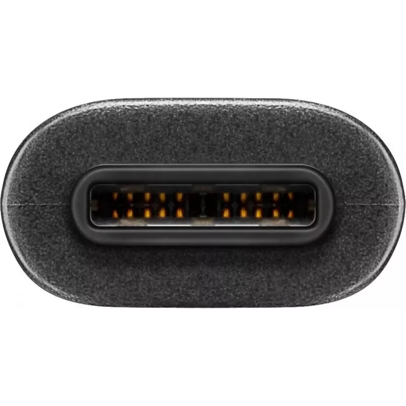 Goobay USB 2.0 laidas 1 m Micro-USB B / USB C juodas