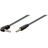 Garso laidas Goobay 67782 0,5 m 3,5 mm lizdas-lizdas juodas