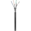 Tinklo kabelis Goobay CAT 6 lauko S/FTP 100m Juodas