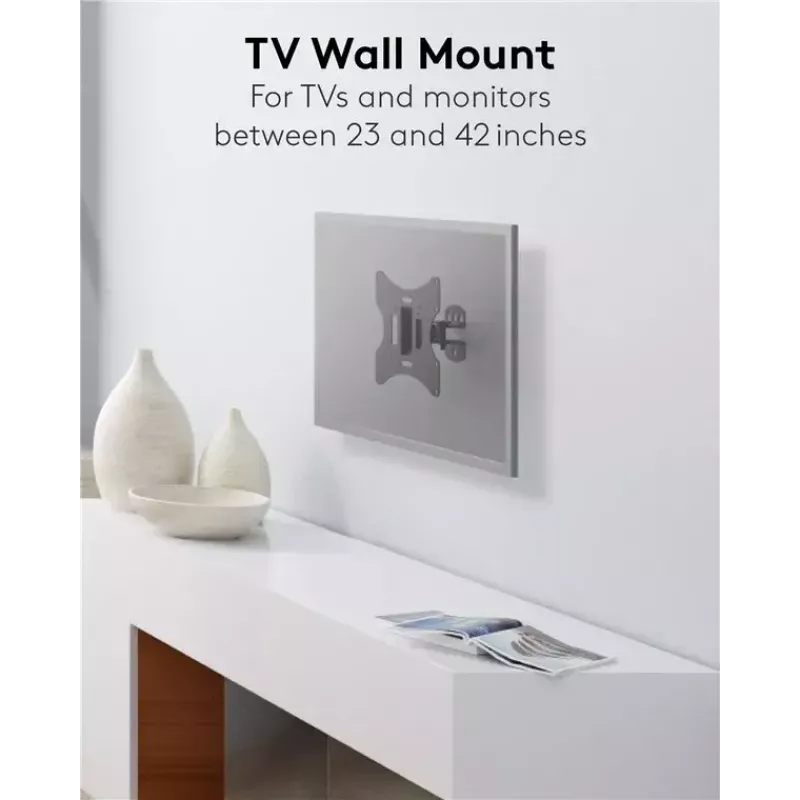 TV laikiklis sieninis Basic Tilt Goobay 51893