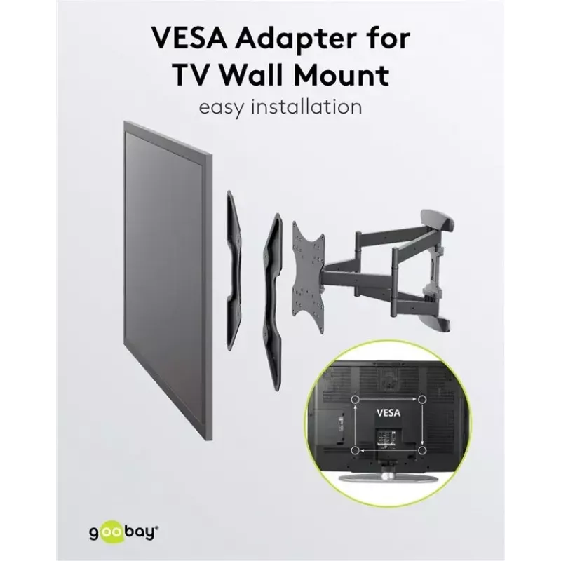 VESA adapteris TV sieniniam laikikliui Goobay 60134