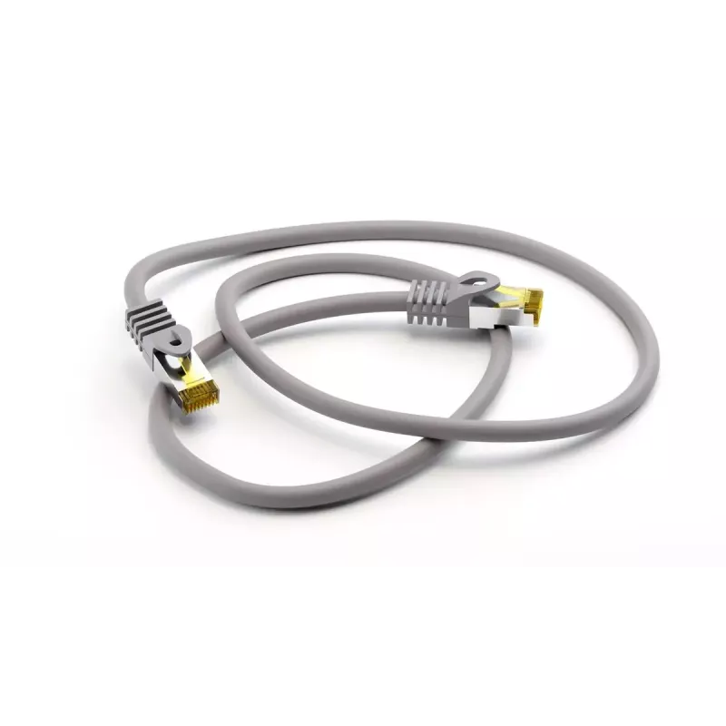 Tinklo laidas Goobay 91567 RJ-45 Cat7 0,25 m Pilka