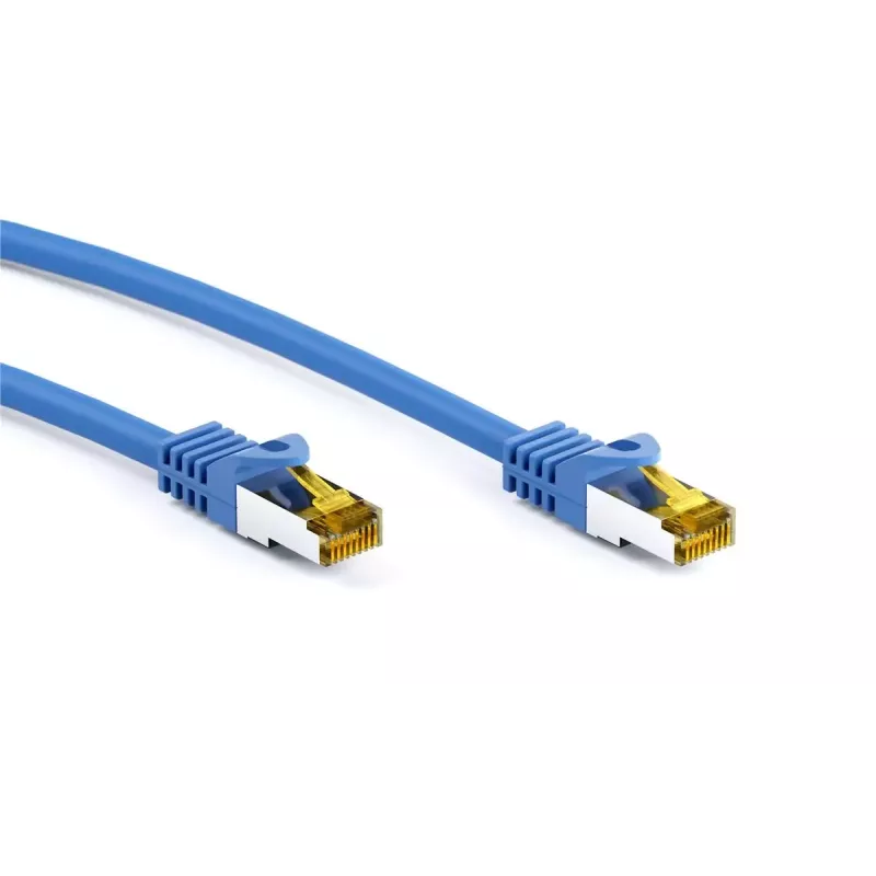 Tinklo kabelis Goobay 91619 Cat7 S/FTP 5 m mėlynas