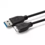 Microconnect USB3.0AB3MICRO USB 3.2 Gen 1 laidas 3 m USB A Micro-USB B juodas