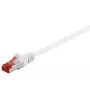 Goobay 95471 tinklo kabelis Cat6 0,5 m baltas