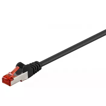 Tinklo kabelis Goobay 95518 RJ-45 Cat6 5m Juodas