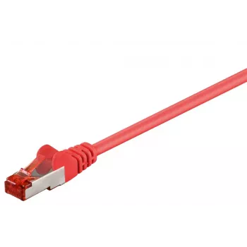 Goobay CAT 6 Patch Cable RJ-45 Cat6 1m raudonas