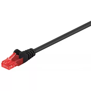 Tinklo laidas Goobay CAT 6 Patch Cable RJ-45 Cat6 5m Juodas