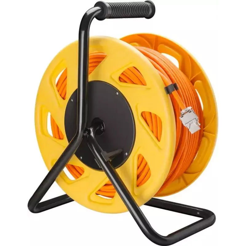 Tinklo laidas Goobay Portable RJ45 50m Cat7a Oranžinis