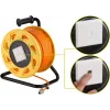 Tinklo laidas Goobay Portable RJ45 50m Cat7a Oranžinis